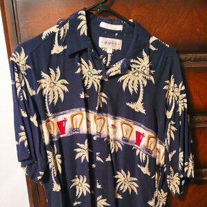 Men's Tropical "Hawaiian Style" Shirt